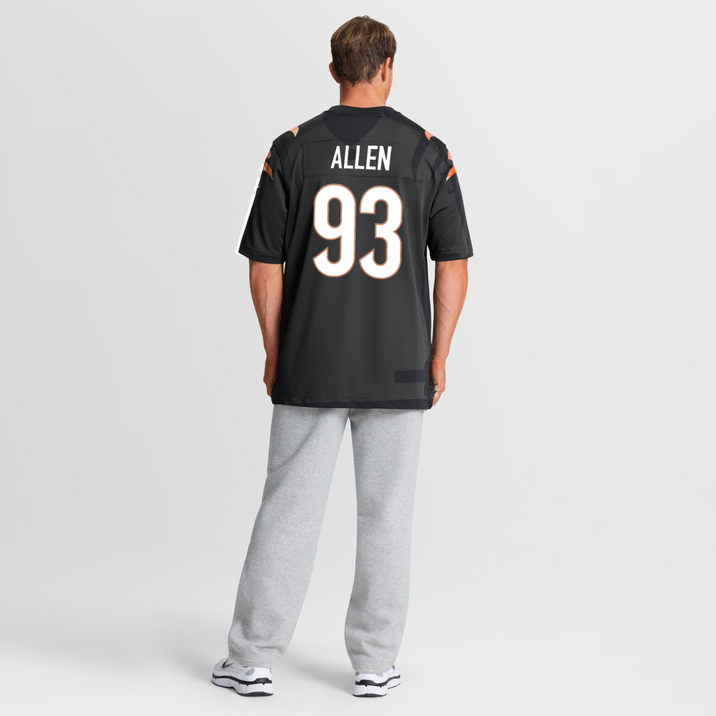 Jonathan Allen Cincinnati Bengals Nike Team Game Jersey - Black Official NFL Team Apparel Football Fan Gear
