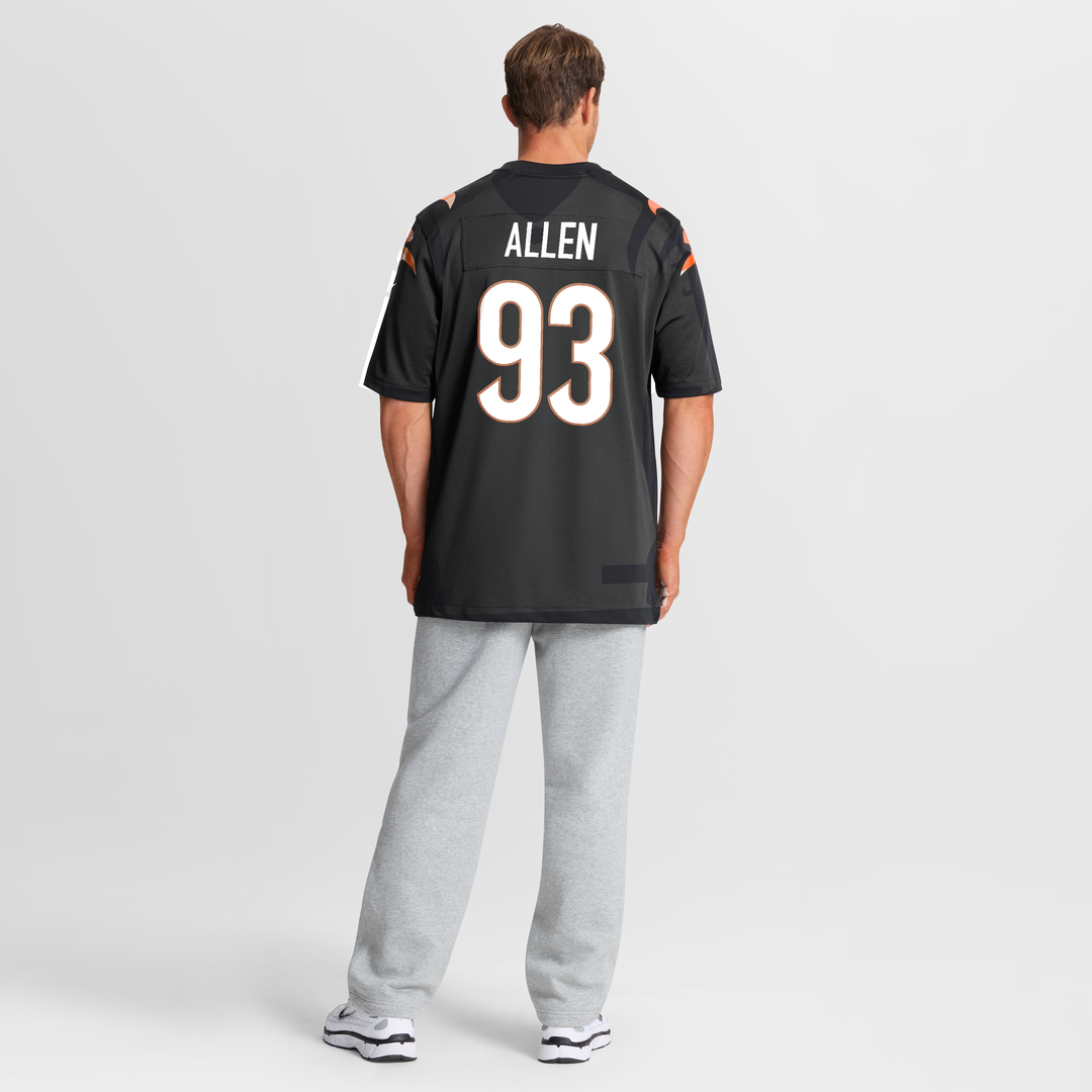 Jonathan Allen Cincinnati Bengals Nike Team Game Jersey - Black Official NFL Team Apparel Football Fan Gear