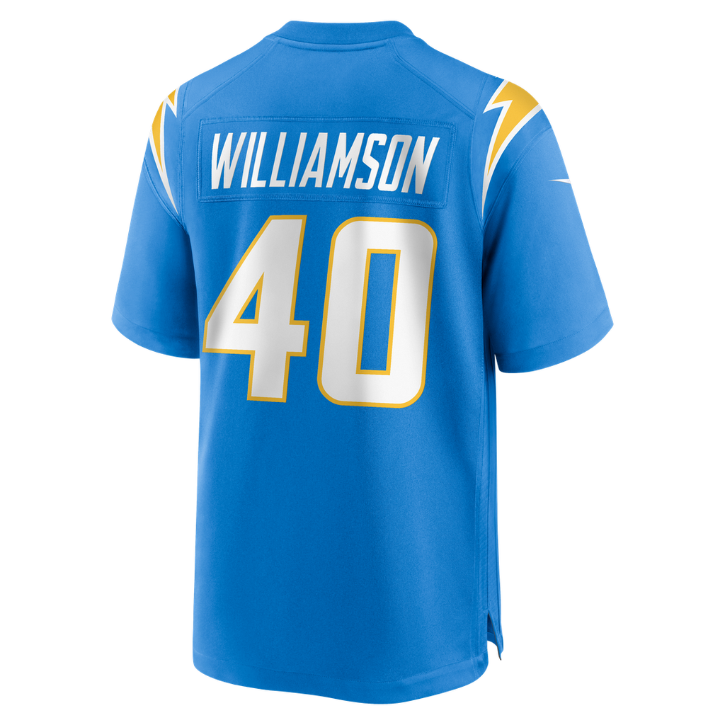 Kendall Williamson Los Angeles Chargers Nike Team Game Jersey - Powder Blue Official NFL Team Apparel Football Fan Gear
