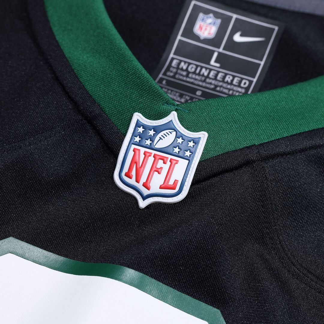 Breece Hall New York Jets Nike Game Jersey - Legacy Green Official NFL Team Apparel Football Fan Gear