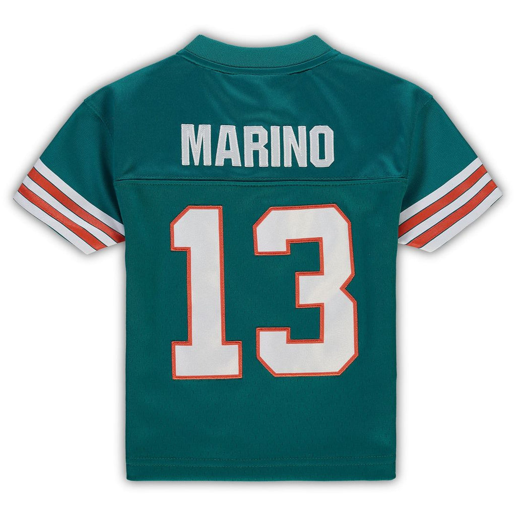 Dan Marino Miami Dolphins Mitchell & Ness Toddler 1984 Retired Legacy Jersey - Aqua Official NFL Team Apparel Football Fan Gear