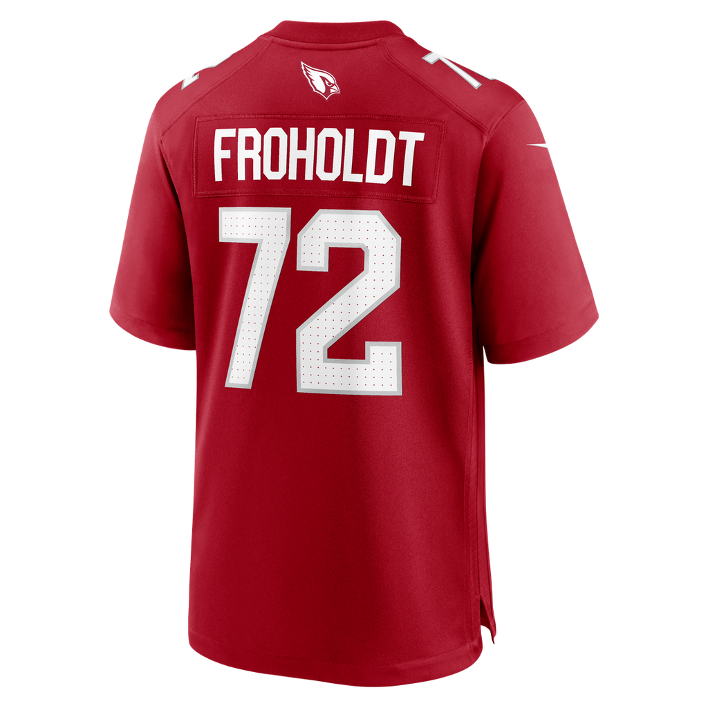 Hjalte Froholdt Arizona Cardinals Nike Team Game Jersey - Cardinal Official NFL Team Apparel Football Fan Gear