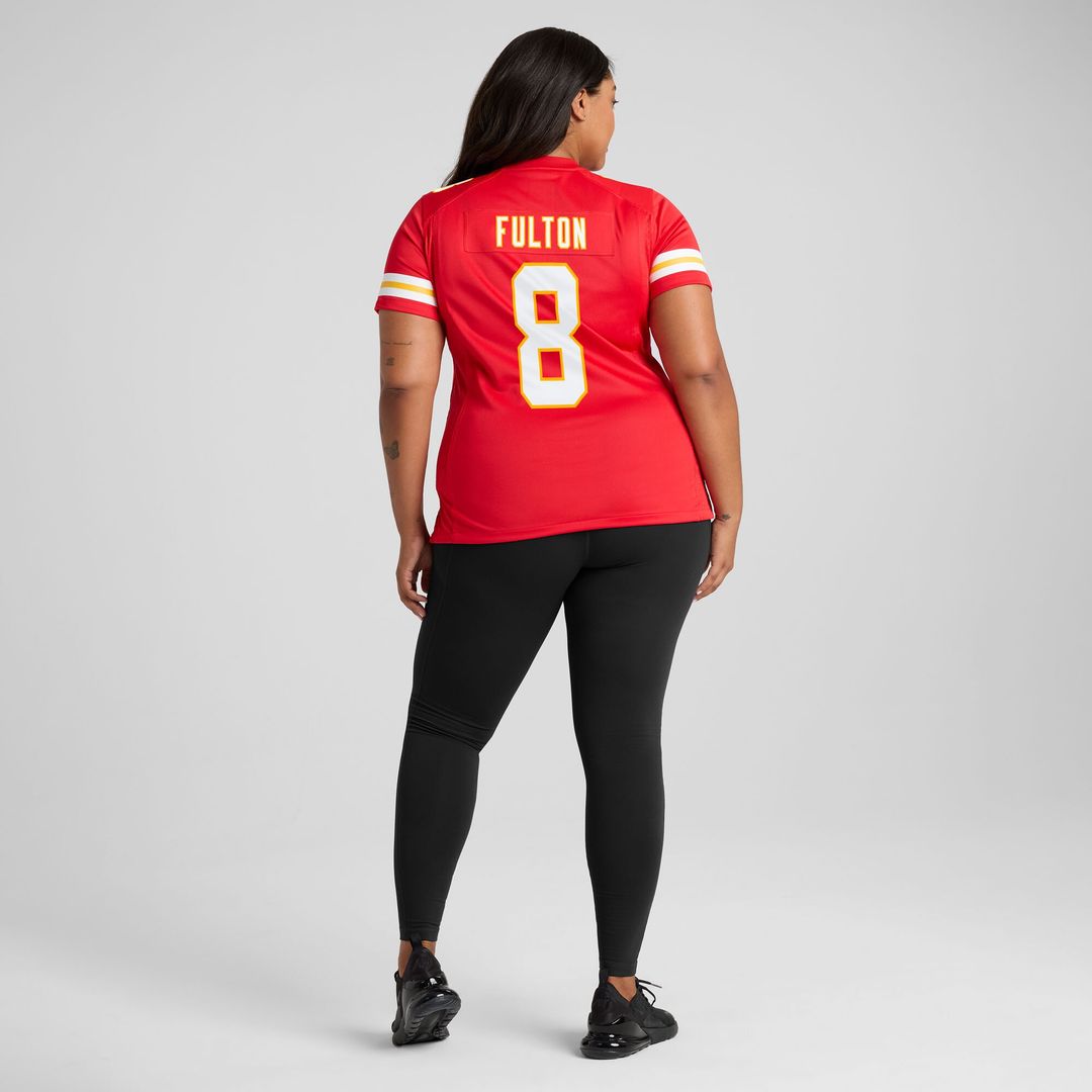 Kristian Fulton Kansas City Chiefs Nike Women's Team Game Jersey - Red Official NFL Team Apparel Football Fan Gear