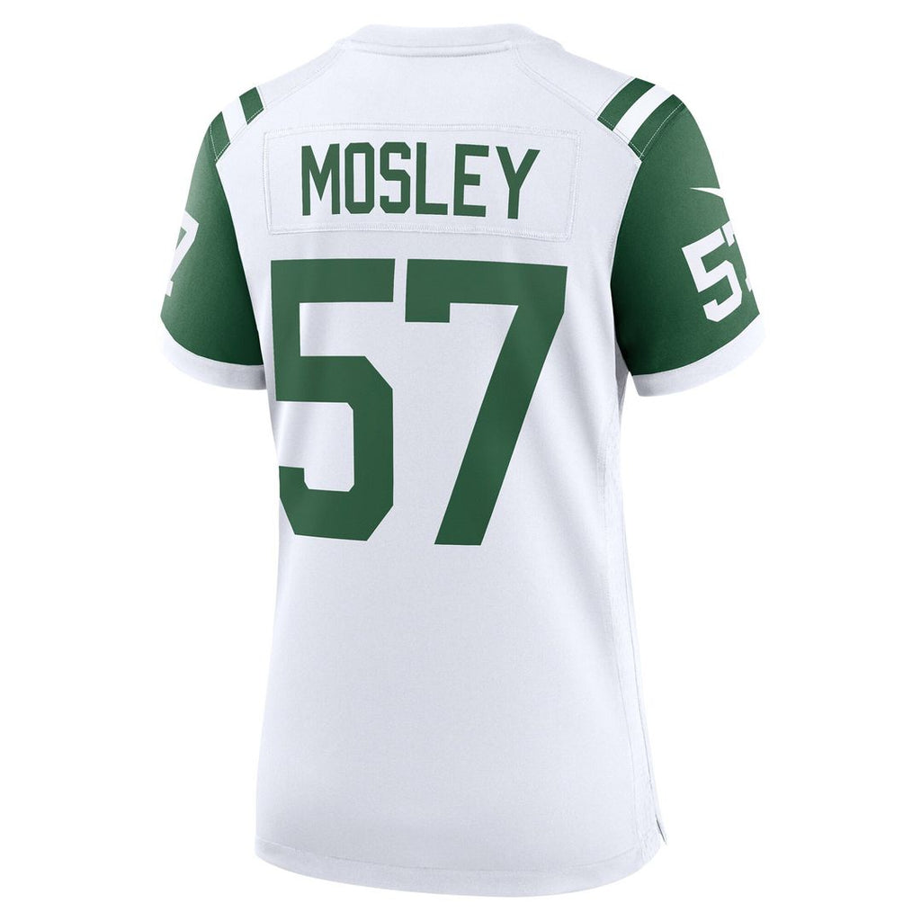 C.J. Mosley New York Jets Nike Women's Classic Alternate Game Jersey - White Official NFL Team Apparel Football Fan Gear