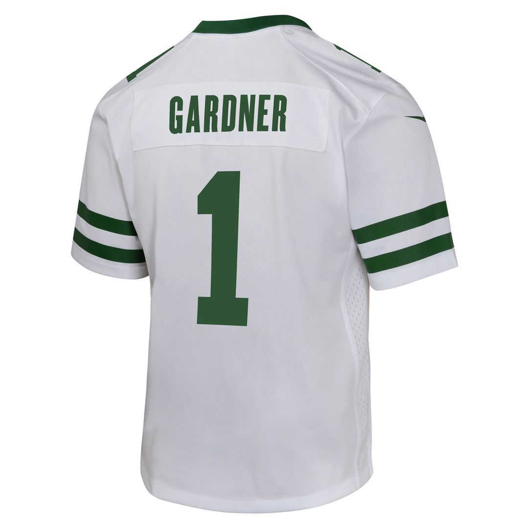 Ahmad Sauce Gardner New York Jets Nike Youth Game Jersey - Black Official NFL Team Apparel Football Fan Gear