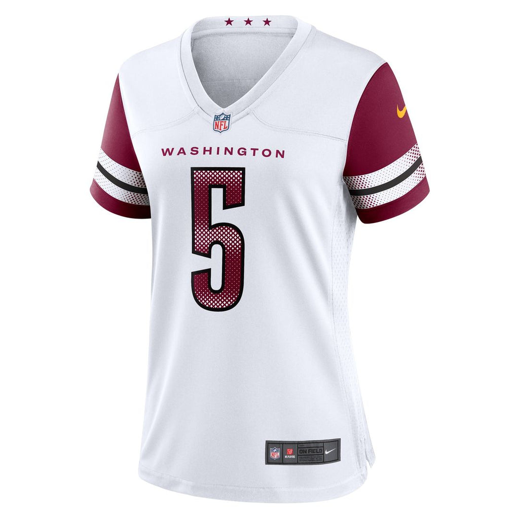 Jayden Daniels Washington Commanders Nike Women's Player Game Jersey - Burgundy Official NFL Team Apparel Football Fan Gear
