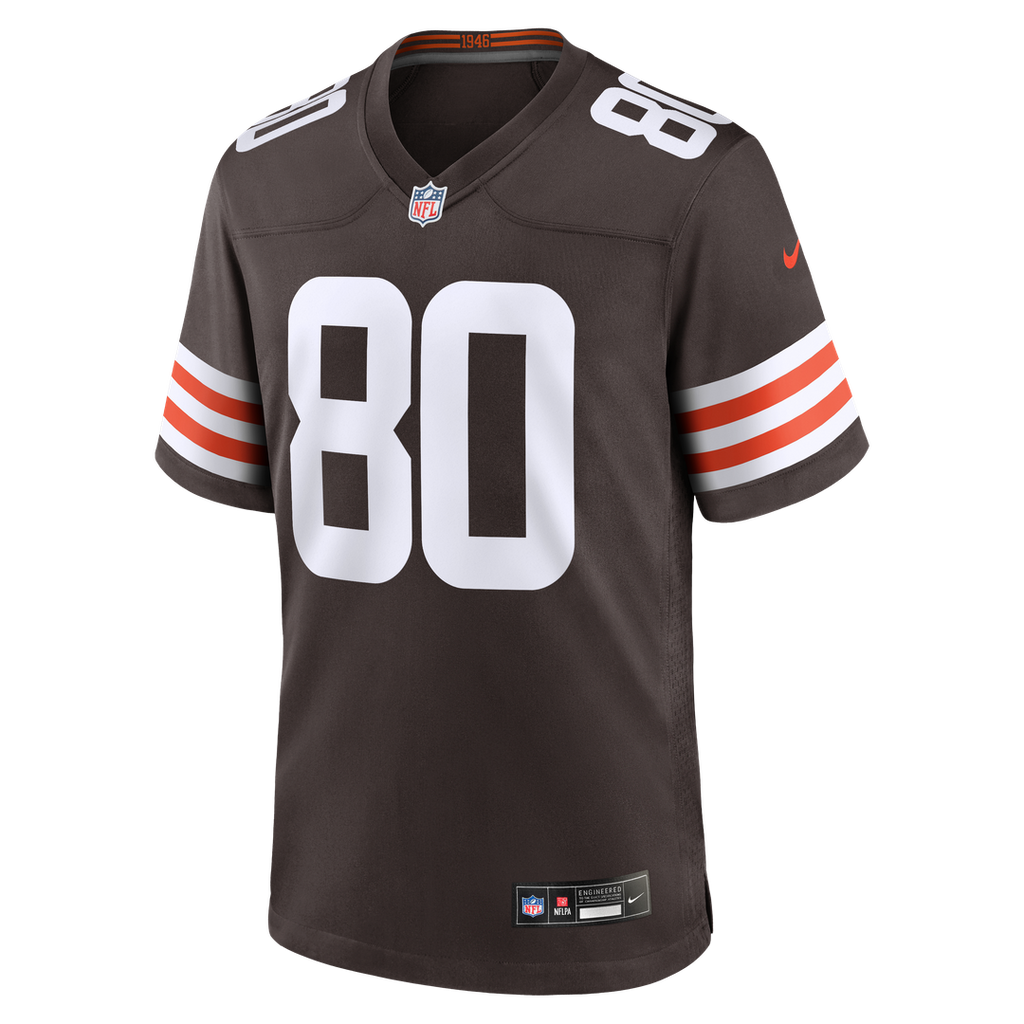 Jamari Thrash Cleveland Browns Nike Team Game Jersey - Brown Official NFL Team Apparel Football Fan Gear