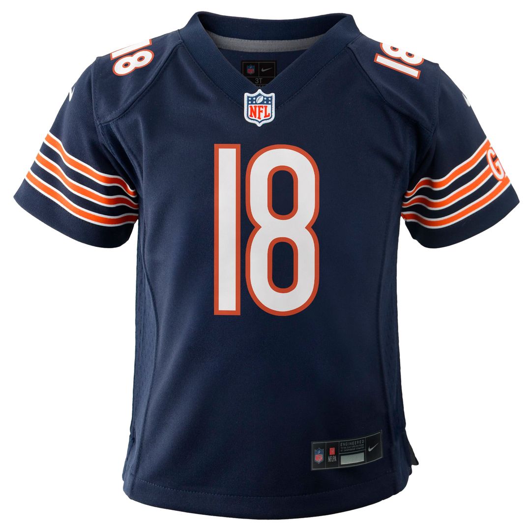 Caleb Williams Chicago Bears Nike Youth Game Jersey - Orange Official NFL Team Apparel Football Fan Gear