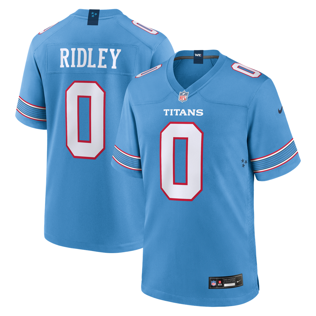 Calvin Ridley Tennessee Titans Nike Game Jersey - Light Blue Official NFL Team Apparel Football Fan Gear