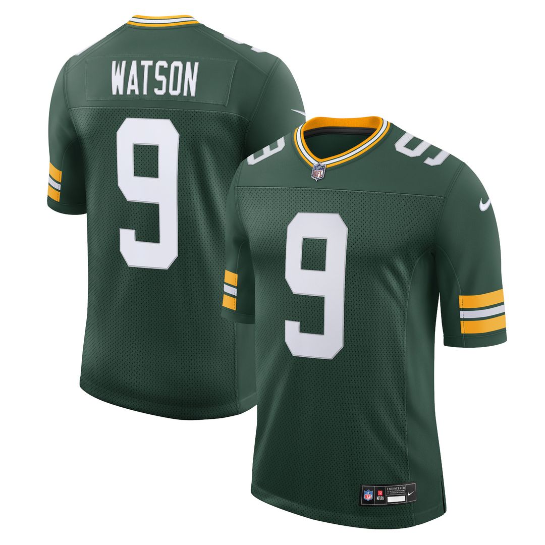 Christian Watson Green Bay Packers Nike Vapor Untouchable Limited Jersey - Green Official NFL Team Apparel Football Fan Gear
