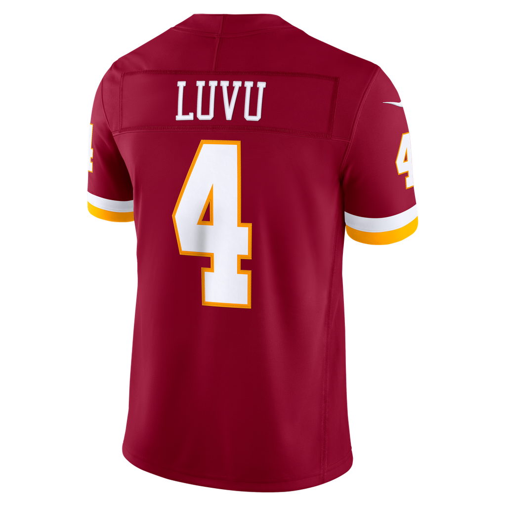 Frankie Luvu Washington Commanders Nike Vapor F.U.S.E. Stitched Limited Jersey - Burgundy Official NFL Team Apparel Football Fan Gear