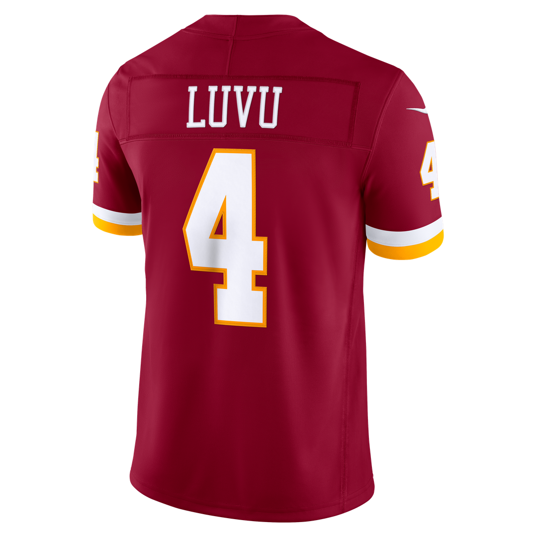 Frankie Luvu Washington Commanders Nike Vapor F.U.S.E. Stitched Limited Jersey - Burgundy Official NFL Team Apparel Football Fan Gear