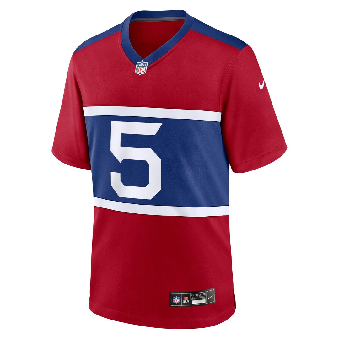 Kayvon Thibodeaux New York Giants Nike Alternate Player Game Jersey - Century Red Official NFL Team Apparel Football Fan Gear