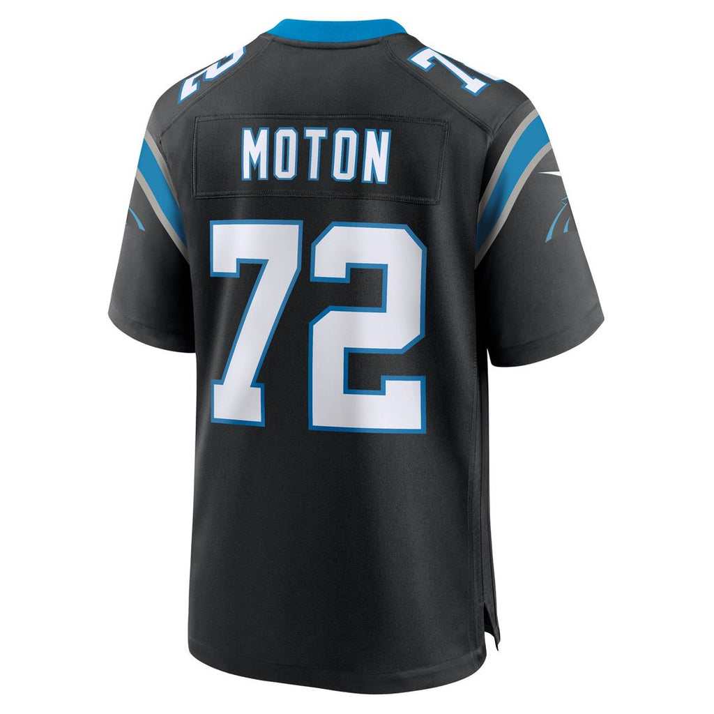 Taylor Moton Carolina Panthers Nike Team Game Jersey - Black Official NFL Team Apparel Football Fan Gear