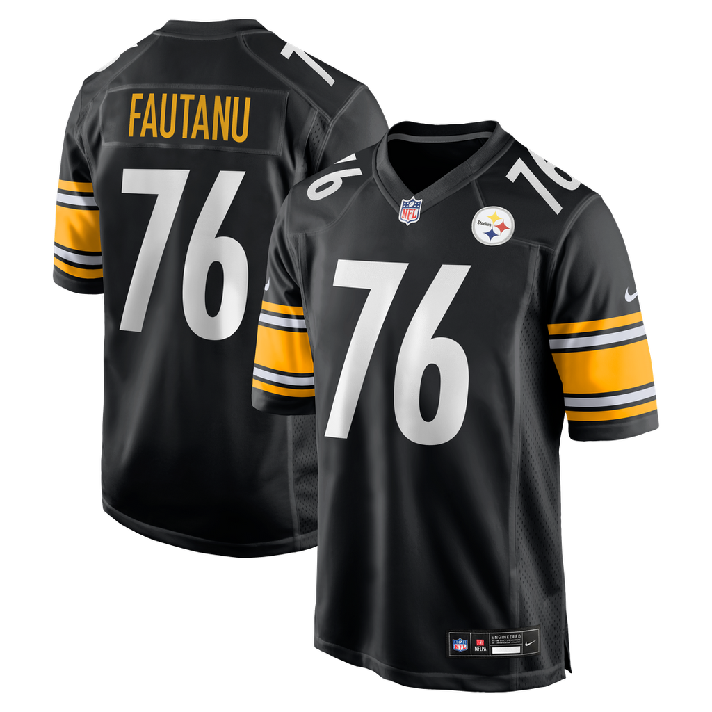Troy Fautanu Pittsburgh Steelers Nike Player Game Jersey - Black Official NFL Team Apparel Football Fan Gear