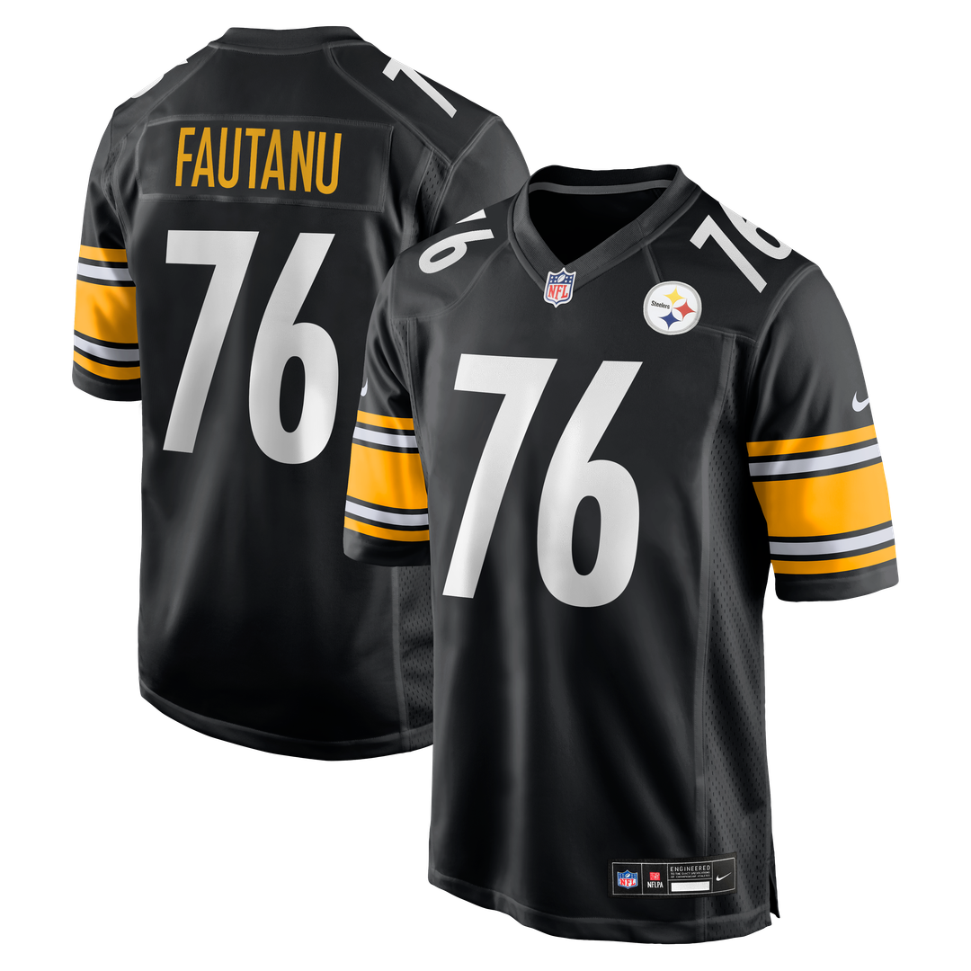 Troy Fautanu Pittsburgh Steelers Nike Player Game Jersey - Black Official NFL Team Apparel Football Fan Gear