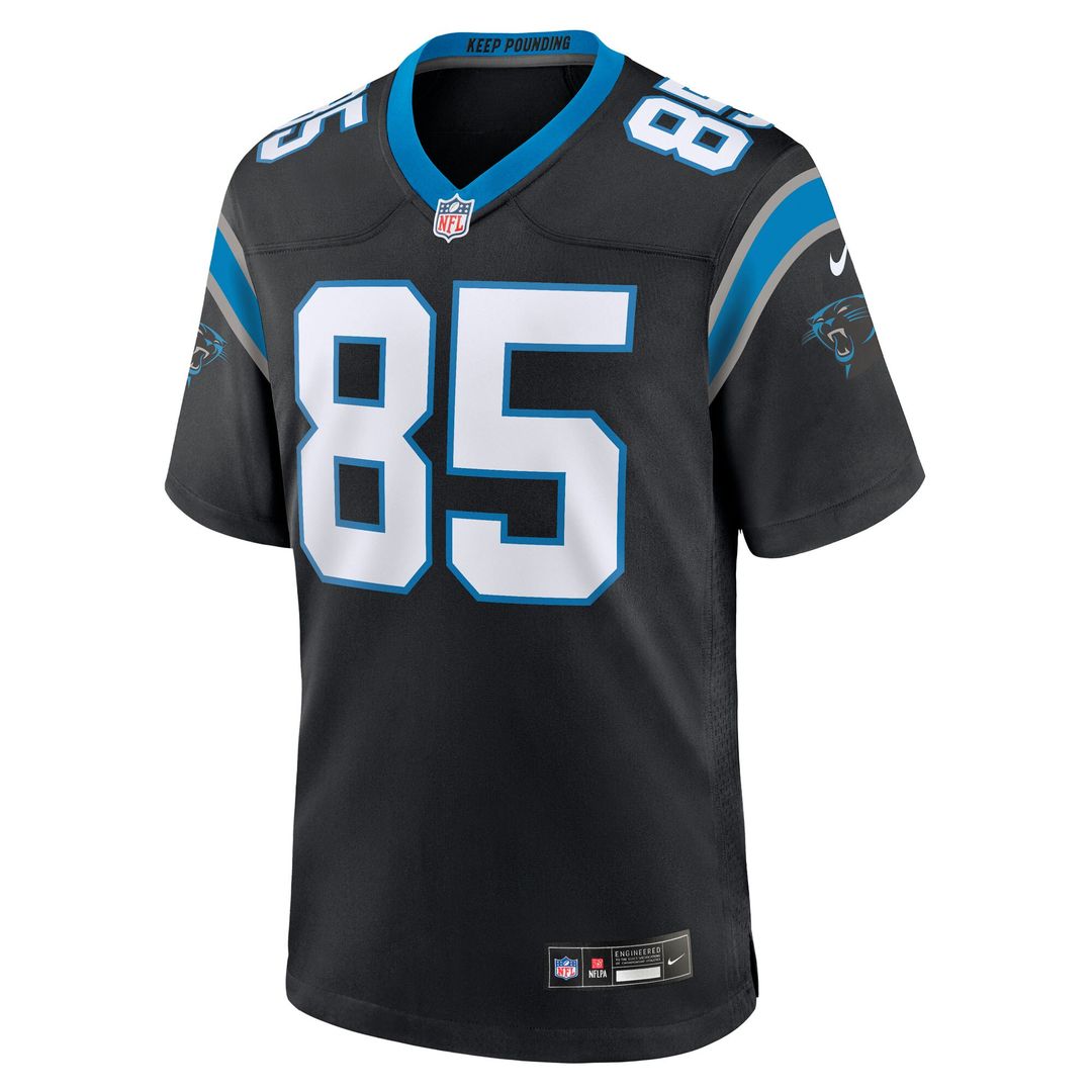 James Mitchell Carolina Panthers Nike Team Game Jersey - Black Official NFL Team Apparel Football Fan Gear