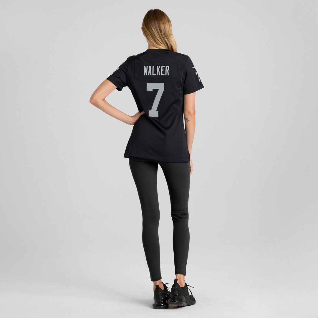 Quay Walker Las Vegas Raiders Nike Women's Team Game Jersey - Black Official NFL Team Apparel Football Fan Gear