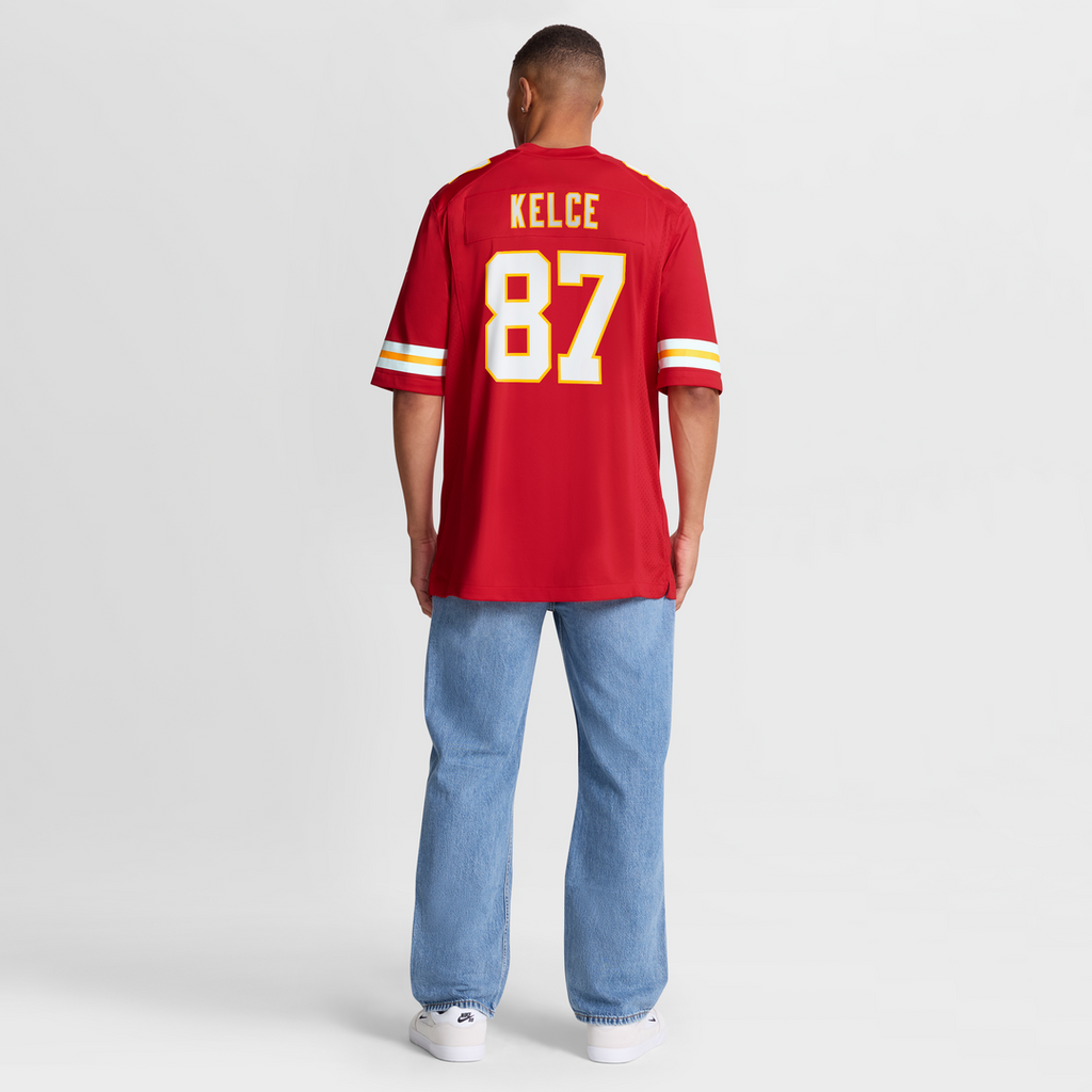 Travis Kelce Kansas City Chiefs Nike Game Jersey - Red Official NFL Team Apparel Football Fan Gear