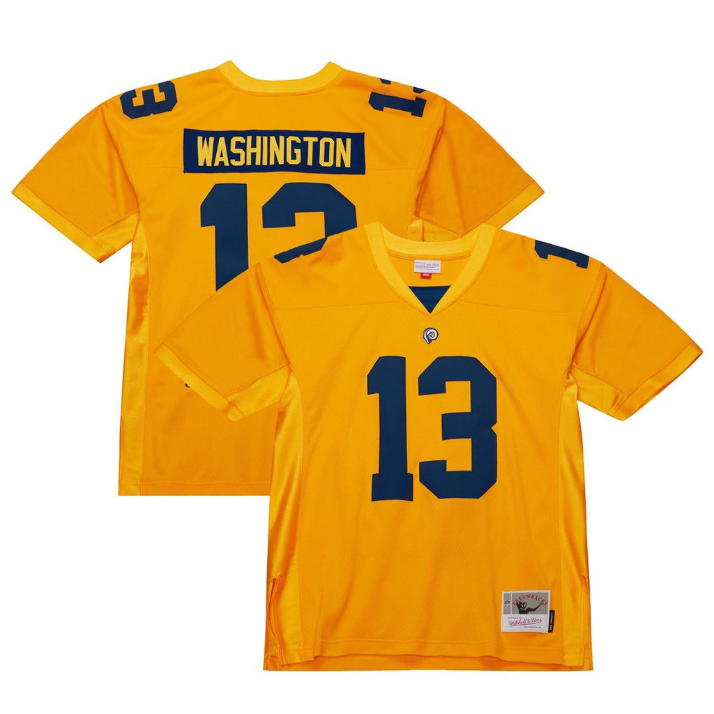 Kenny Washington Los Angeles Rams Mitchell & Ness Fashion Jersey - Gold Official NFL Team Apparel Football Fan Gear