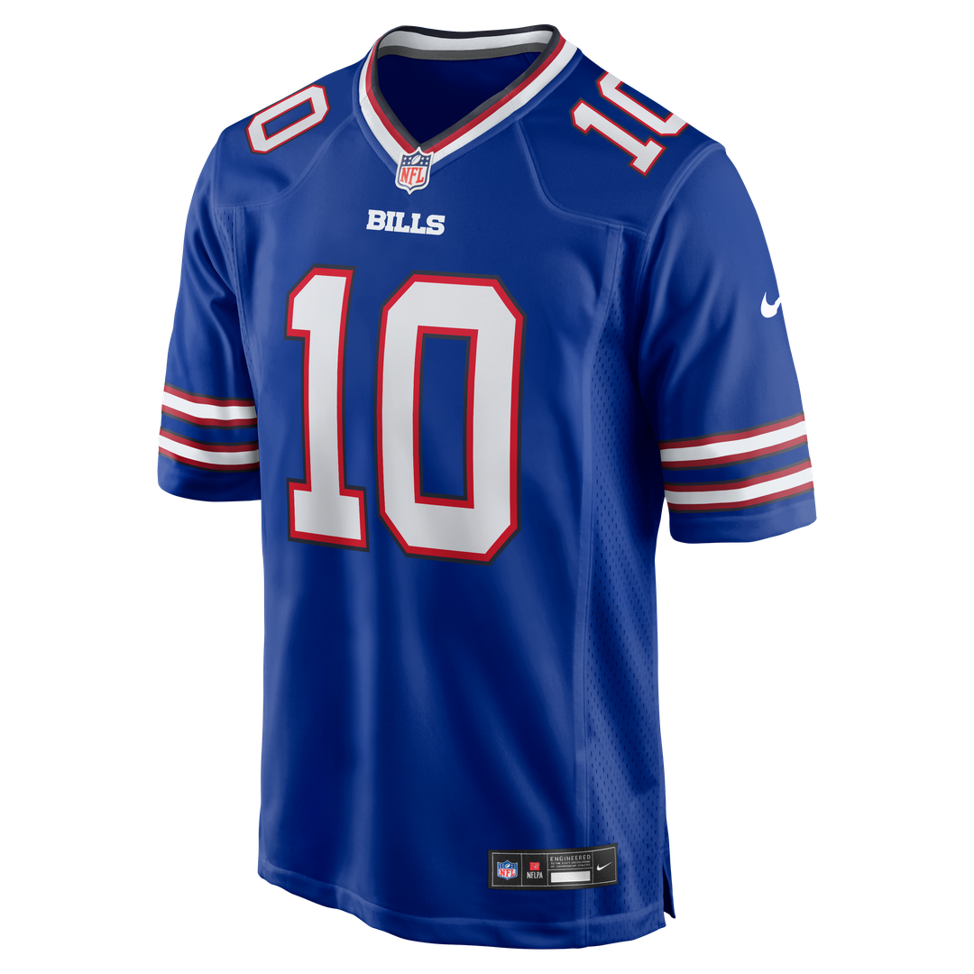 Khalil Shakir Buffalo Bills Nike Game Jersey - Royal Official NFL Team Apparel Football Fan Gear