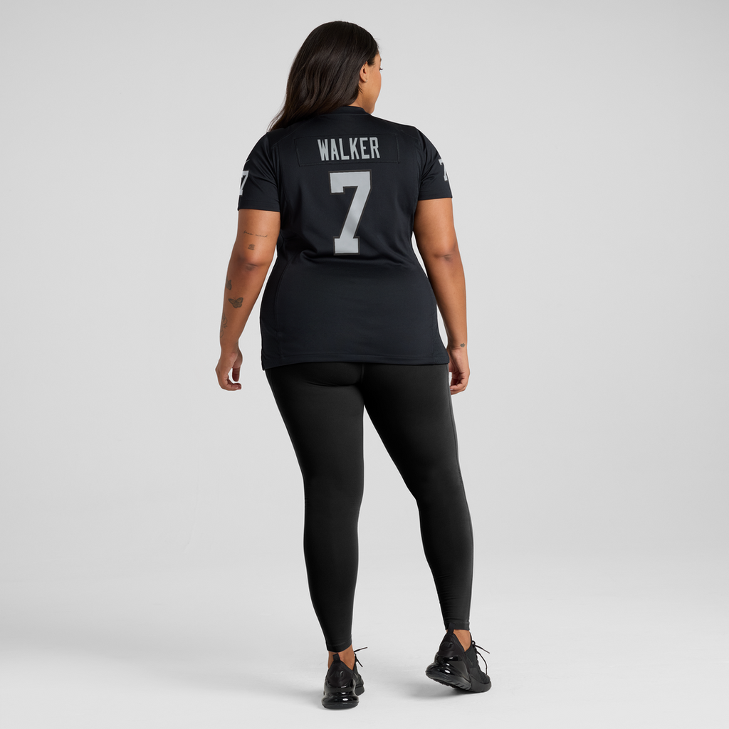 Quay Walker Las Vegas Raiders Nike Women's Team Game Jersey - Black Official NFL Team Apparel Football Fan Gear