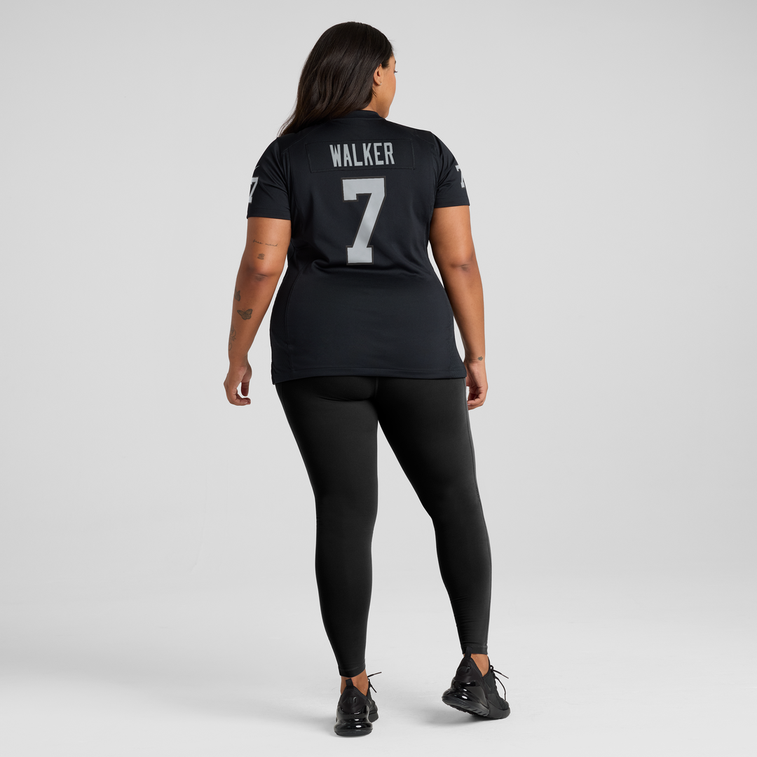 Quay Walker Las Vegas Raiders Nike Women's Team Game Jersey - Black Official NFL Team Apparel Football Fan Gear