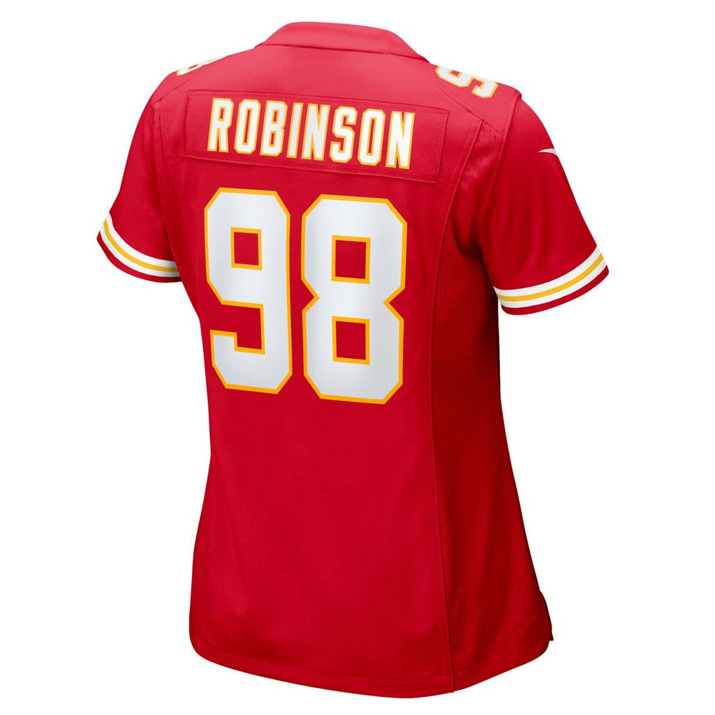 Janarius Robinson Kansas City Chiefs Nike Women's Team Game Jersey - Red Official NFL Team Apparel Football Fan Gear