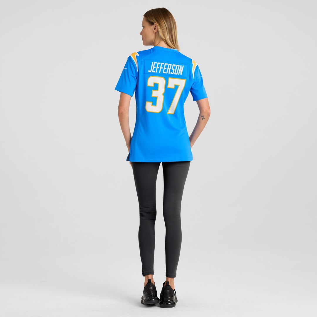 Tony Jefferson Los Angeles Chargers Nike Women's Team Game Jersey - Powder Blue Official NFL Team Apparel Football Fan Gear