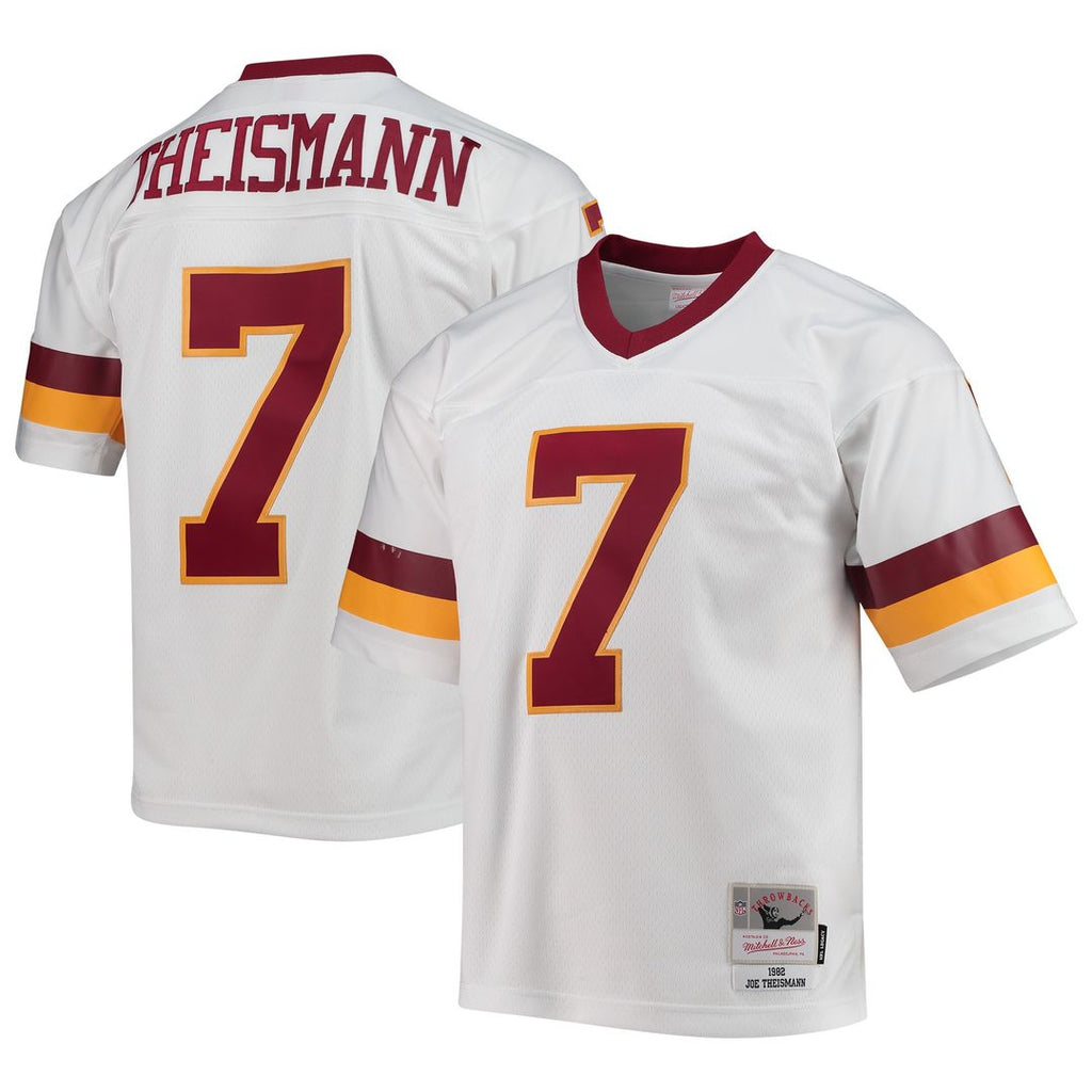 Joe Theismann Washington Football Team Mitchell & Ness Legacy Replica Jersey - White Official NFL Team Apparel Football Fan Gear