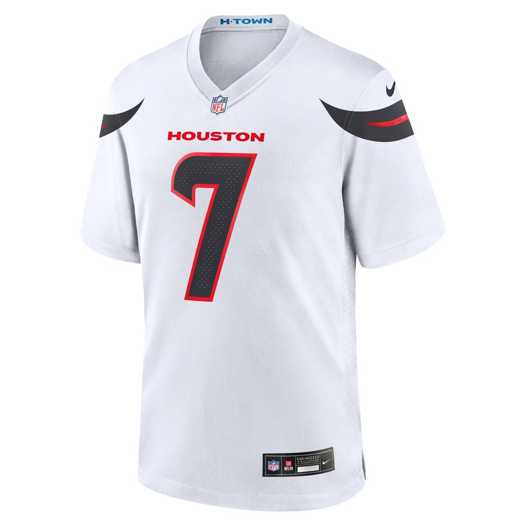 C.J. Stroud Houston Texans Nike Game Jersey - White Official NFL Team Apparel Football Fan Gear