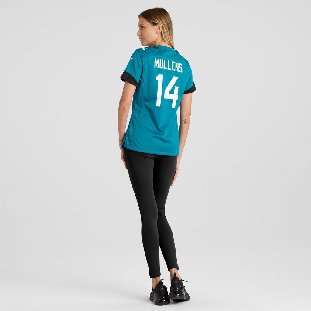 Nick Mullens Jacksonville Jaguars Nike Women's Team Game Jersey - Teal Official NFL Team Apparel Football Fan Gear