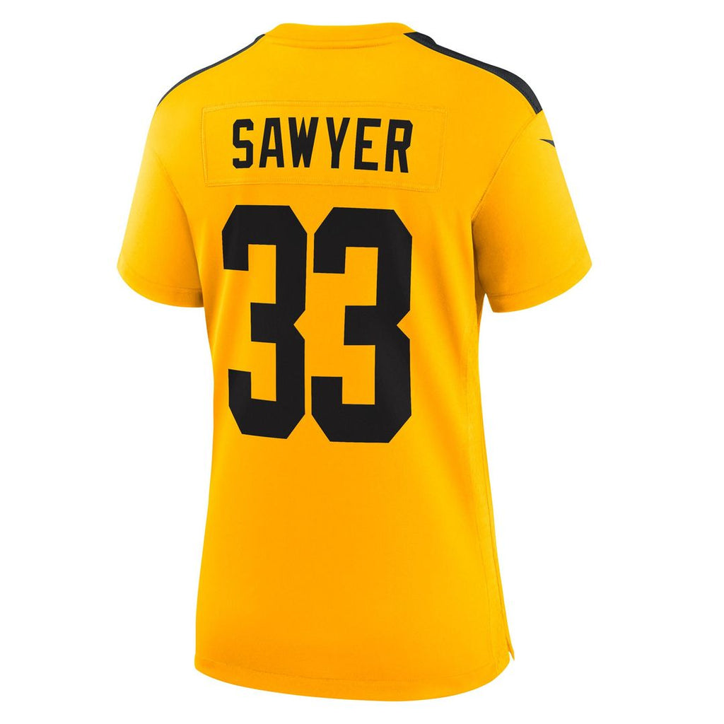 Jack Sawyer Pittsburgh Steelers Nike Women's Alternate Game Jersey - Gold Official NFL Team Apparel Football Fan Gear