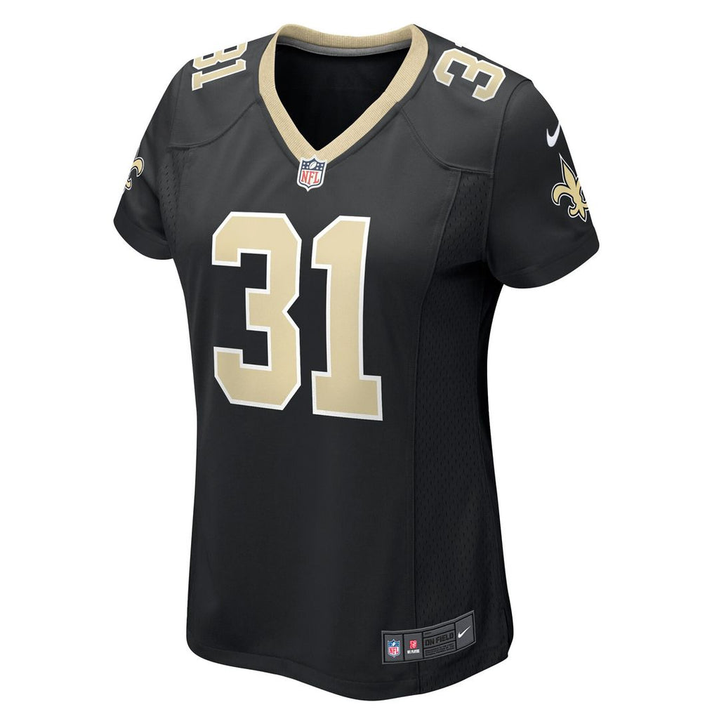 Jordan Howden New Orleans Saints Nike Women's Team Game Jersey - Black Official NFL Team Apparel Football Fan Gear