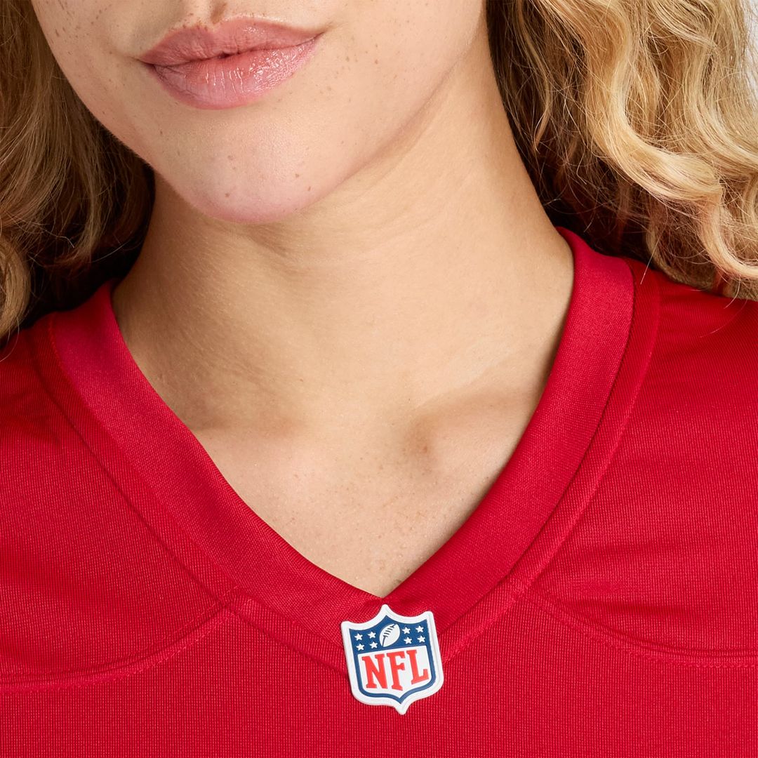 Alfred Collins San Francisco 49ers Nike Women's Team Game Jersey - Scarlet Official NFL Team Apparel Football Fan Gear