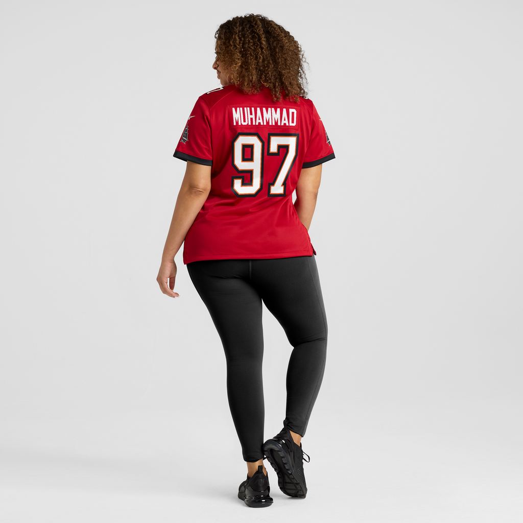Al-Quadin Muhammad Tampa Bay Buccaneers Nike Women's Team Game Jersey - Red Official NFL Team Apparel Football Fan Gear