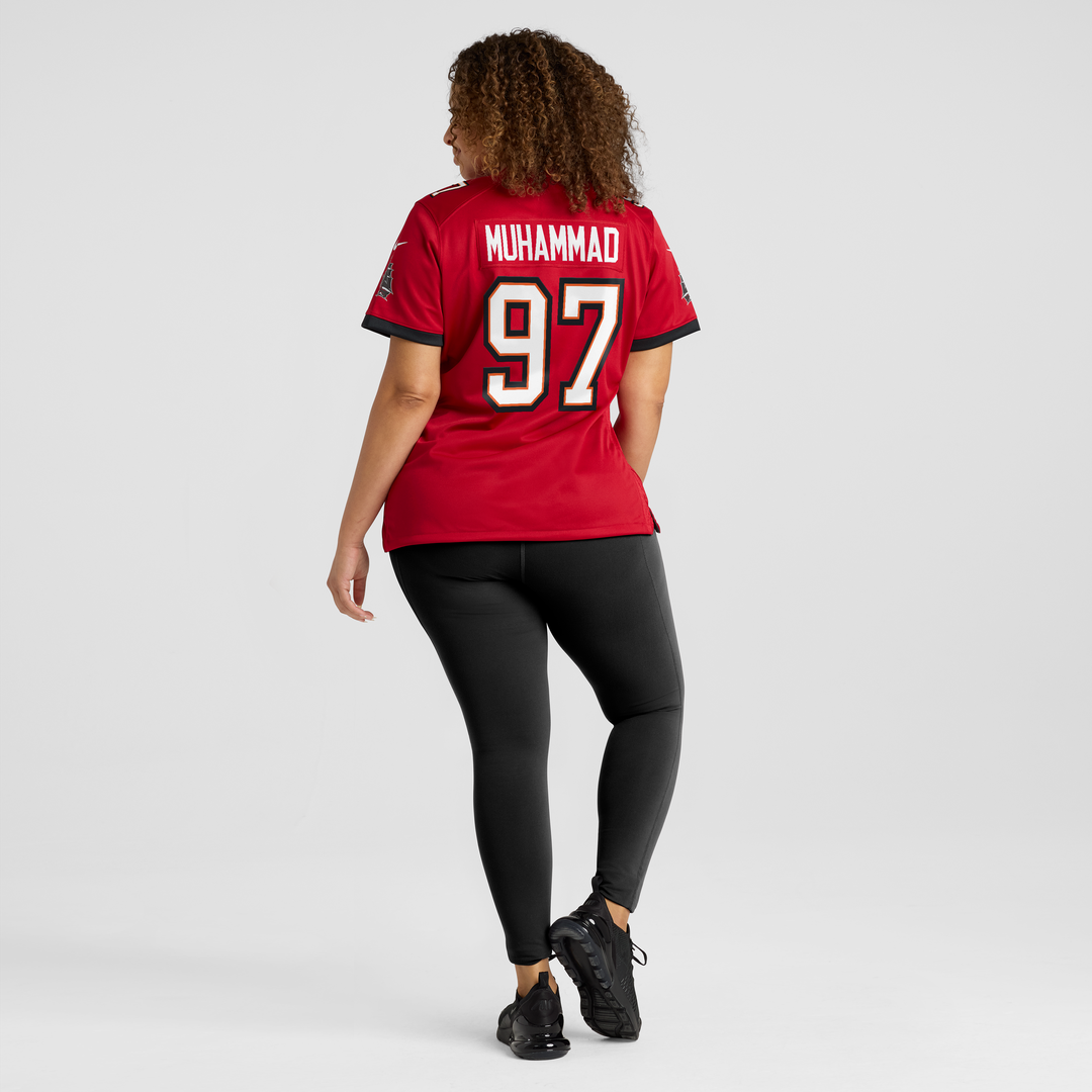 Al-Quadin Muhammad Tampa Bay Buccaneers Nike Women's Team Game Jersey - Red Official NFL Team Apparel Football Fan Gear