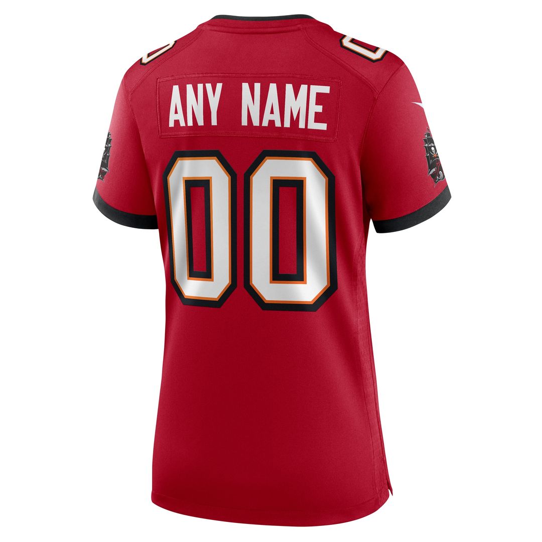 Nike Tampa Bay Buccaneers Women's Custom Game Jersey - White Official NFL Team Apparel Football Fan Gear