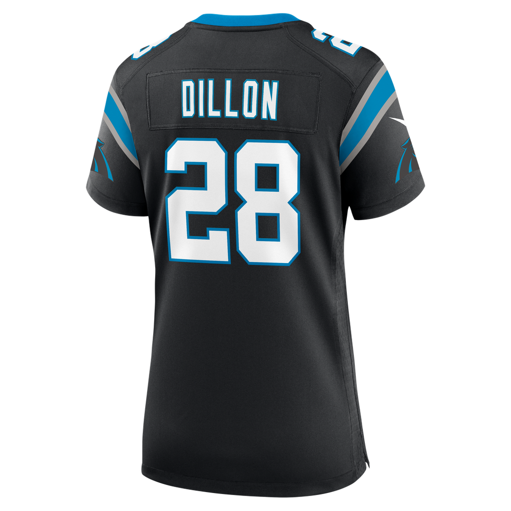 AJ Dillon Carolina Panthers Nike Women's Team Game Jersey - Black Official NFL Team Apparel Football Fan Gear