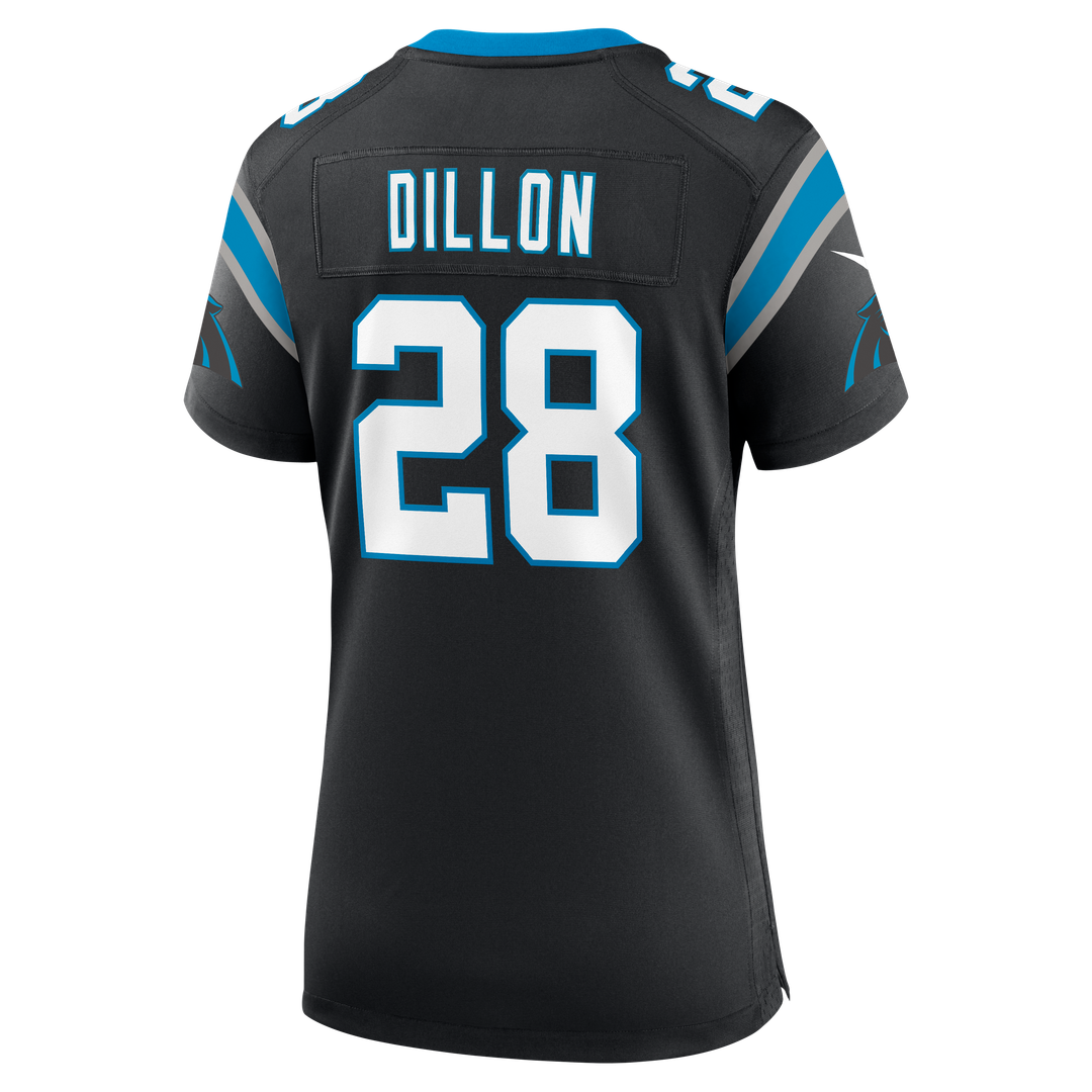 AJ Dillon Carolina Panthers Nike Women's Team Game Jersey - Black Official NFL Team Apparel Football Fan Gear