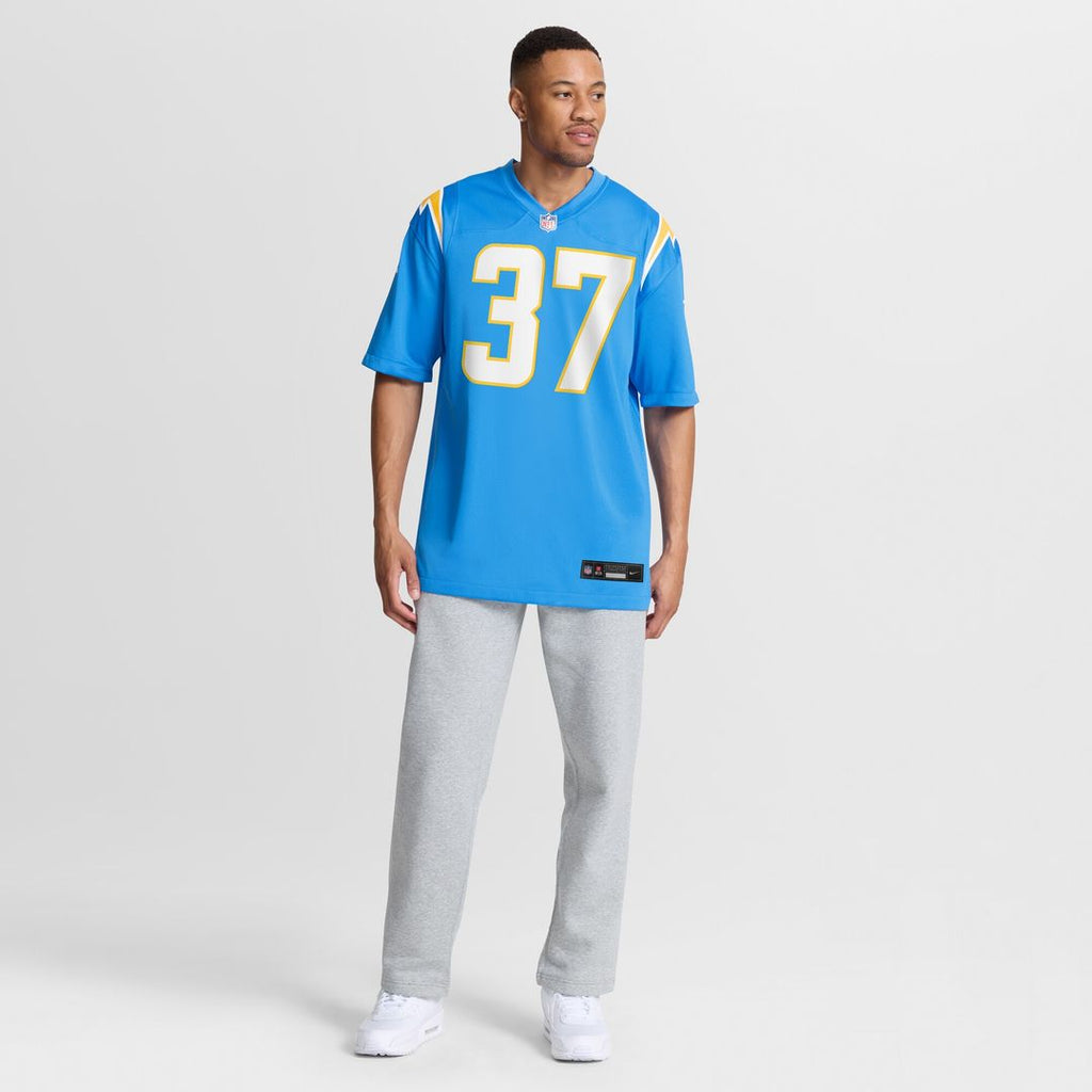Isas Waxter Los Angeles Chargers Nike Team Game Jersey - Powder Blue Official NFL Team Apparel Football Fan Gear