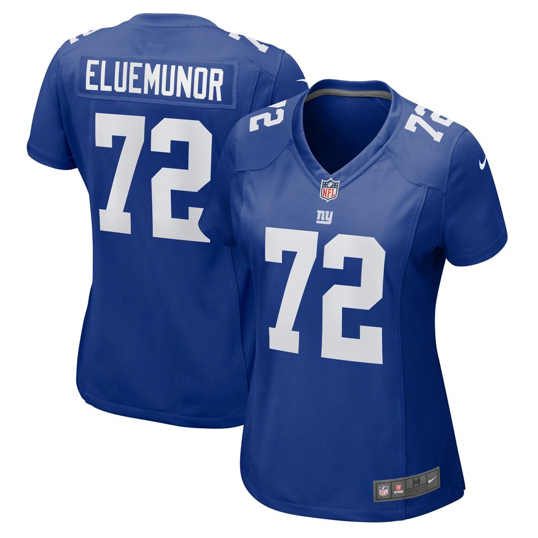 Jermaine Eluemunor New York Giants Nike Women's Game Jersey - Royal Official NFL Team Apparel Football Fan Gear