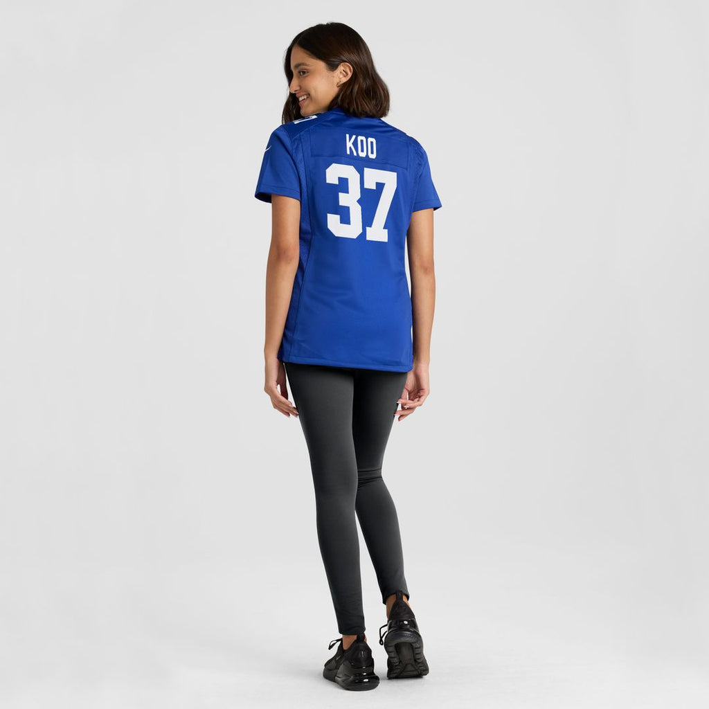 Younghoe Koo New York Giants Nike Women's Team Game Jersey - Royal Official NFL Team Apparel Football Fan Gear