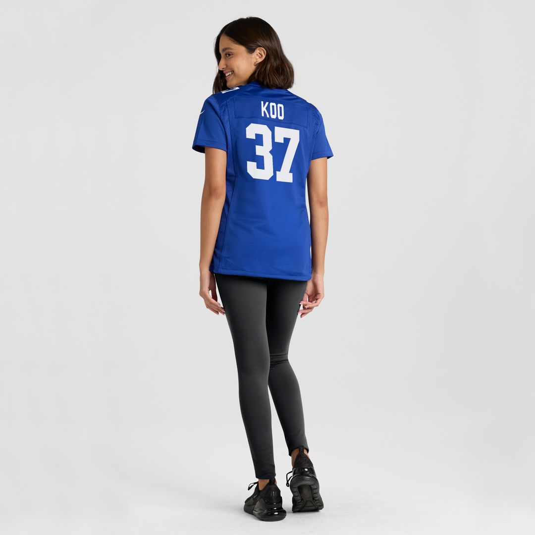 Younghoe Koo New York Giants Nike Women's Team Game Jersey - Royal Official NFL Team Apparel Football Fan Gear