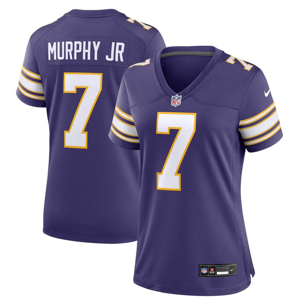 Byron Murphy Jr. Minnesota Vikings Nike Women's Alternate Game Jersey - Purple Official NFL Team Apparel Football Fan Gear