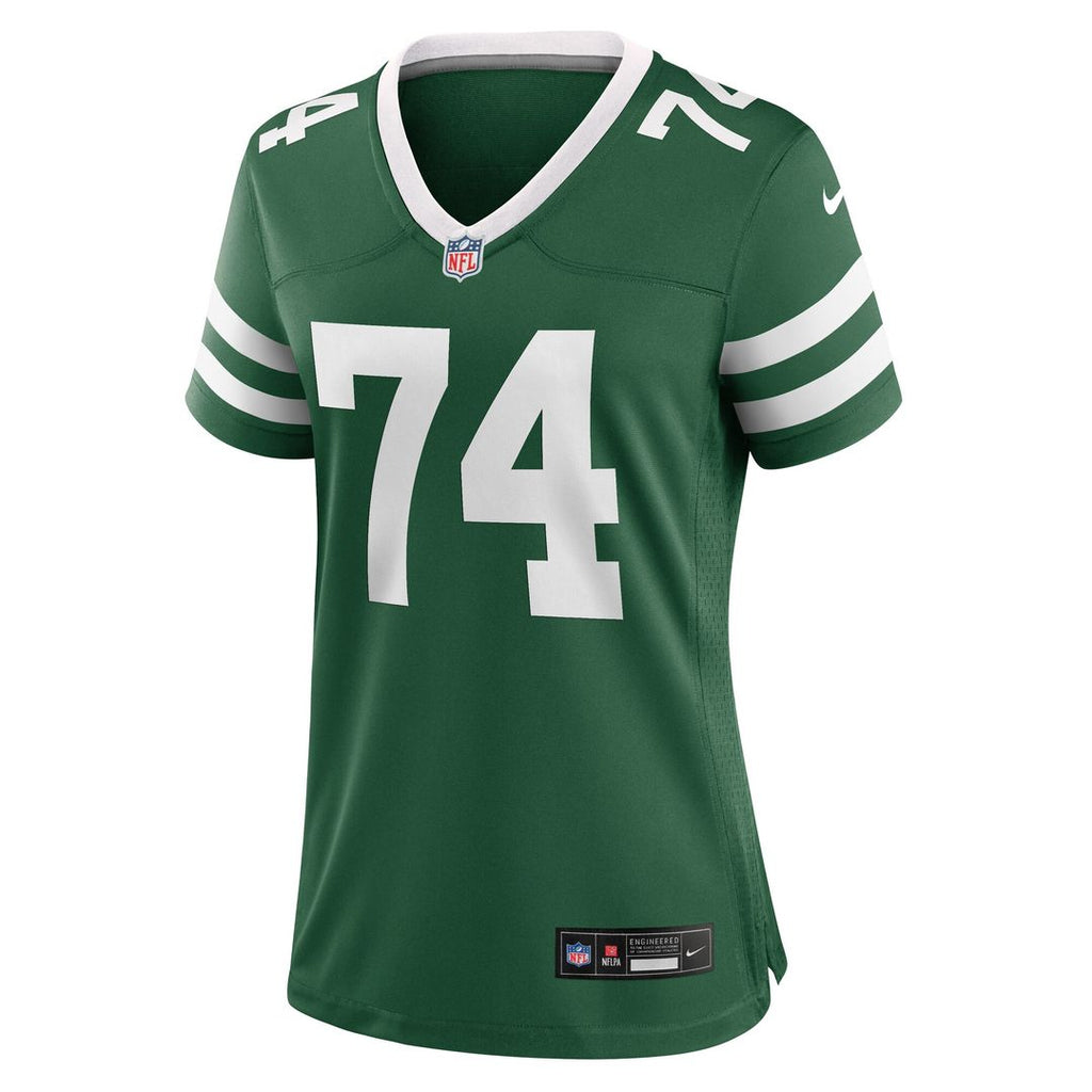 Olu Fashanu New York Jets Nike Women's Game Jersey - Legacy Green Official NFL Team Apparel Football Fan Gear