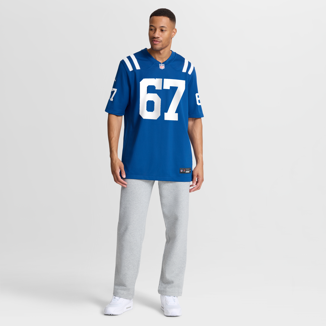 Luke Tenuta Indianapolis Colts Nike Team Game Jersey - Royal Official NFL Team Apparel Football Fan Gear