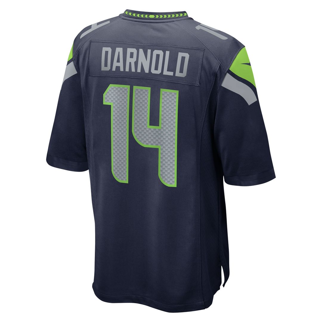 Sam Darnold Seattle Seahawks Nike Youth Team Game Jersey - College Navy Official NFL Team Apparel Football Fan Gear