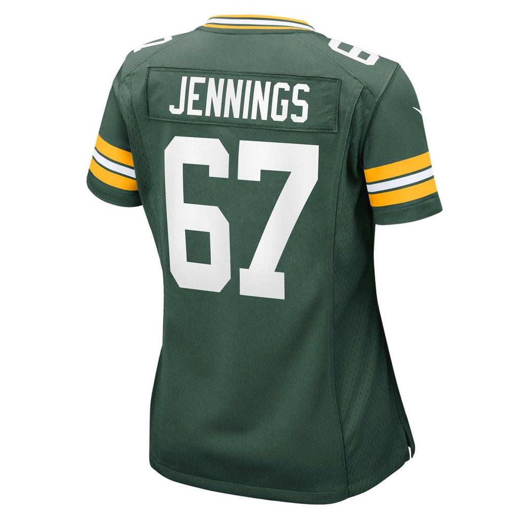 Donovan Jennings Green Bay Packers Nike Women's Team Game Jersey - Green Official NFL Team Apparel Football Fan Gear