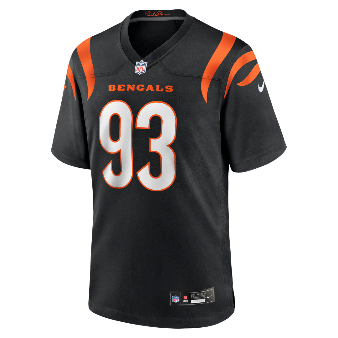 Jonathan Allen Cincinnati Bengals Nike Team Game Jersey - Black Official NFL Team Apparel Football Fan Gear